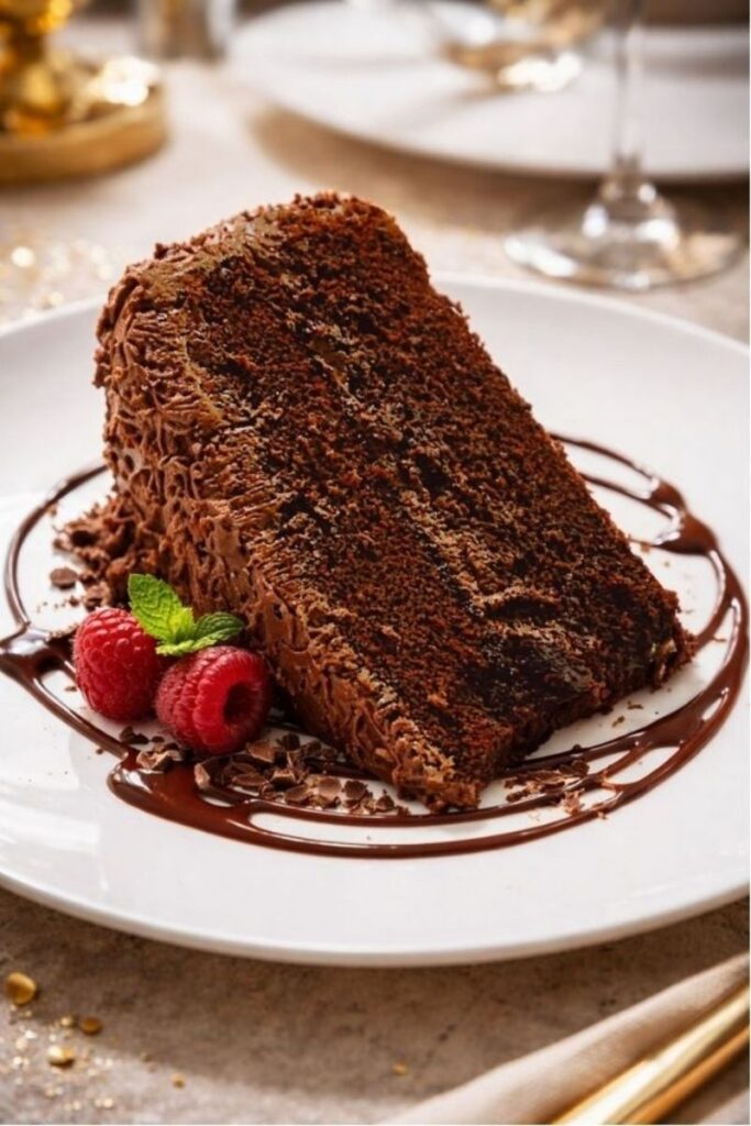 Moist Chocolate Cake with Ovaltine Frosting